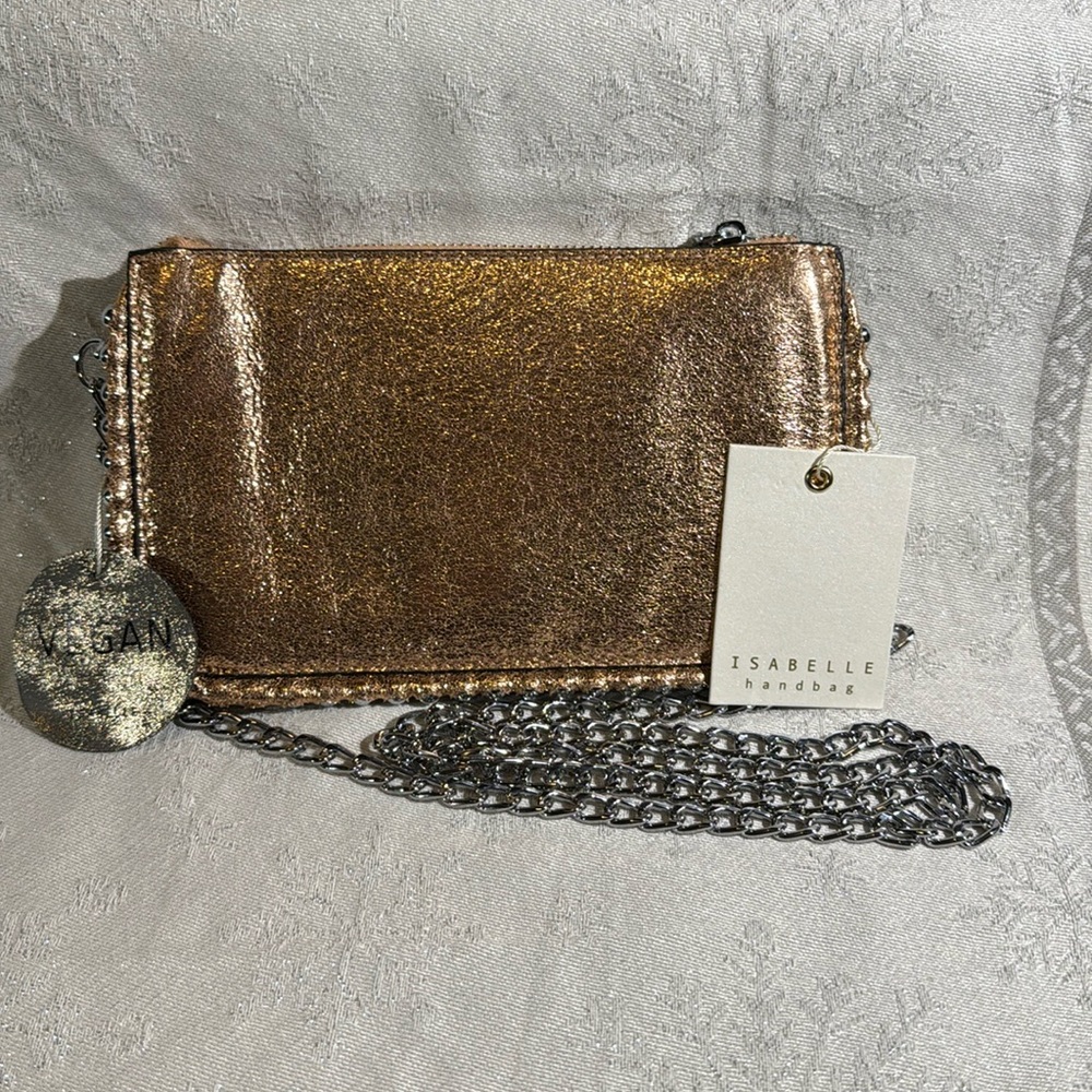 NWT purse/wallet bronze, and brushed gold